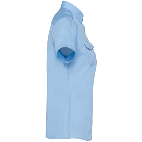 Chemise pilote manches courtes femme