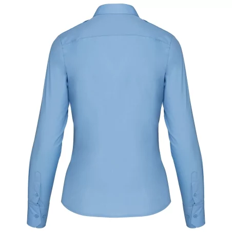 Chemise pilote manches longues femme