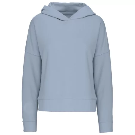Sweat-shirt capuche Bio femme