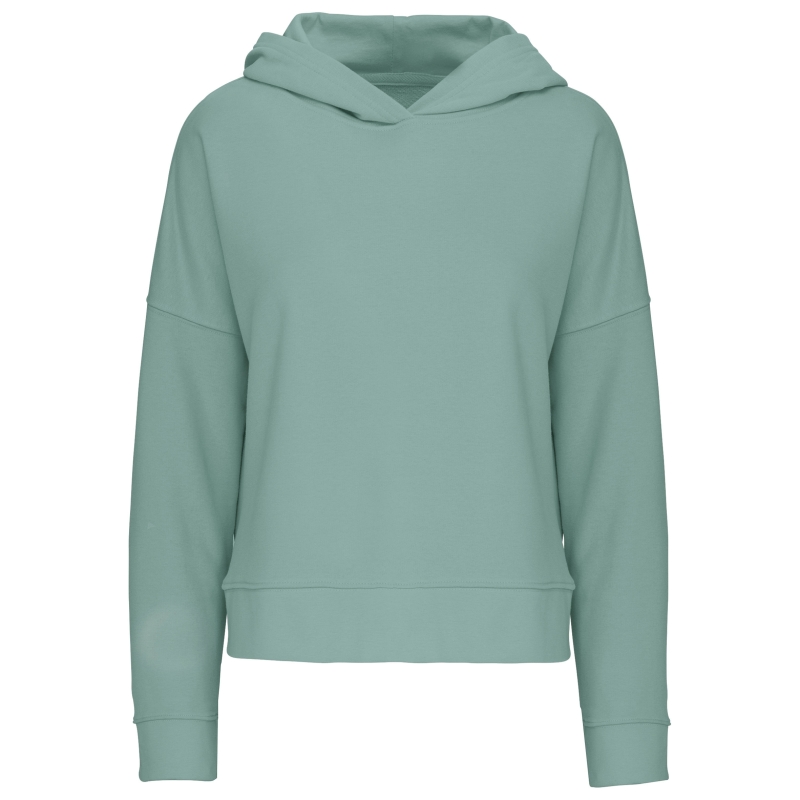 Sweat-shirt capuche Bio femme