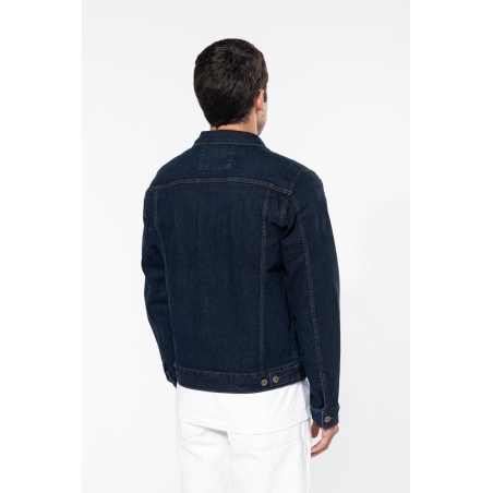 Blouson denim non doublé homme