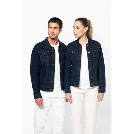 Blouson denim non doublé homme