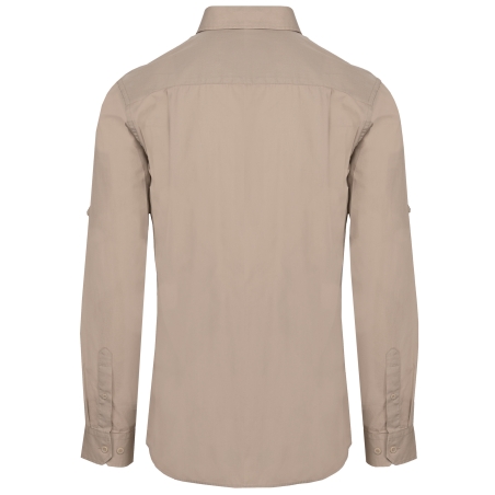 Chemise safari manches longues homme