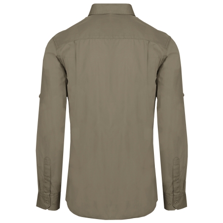 Chemise safari manches longues homme