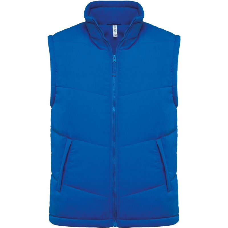 Bodywarmer doublé polaire unisexe