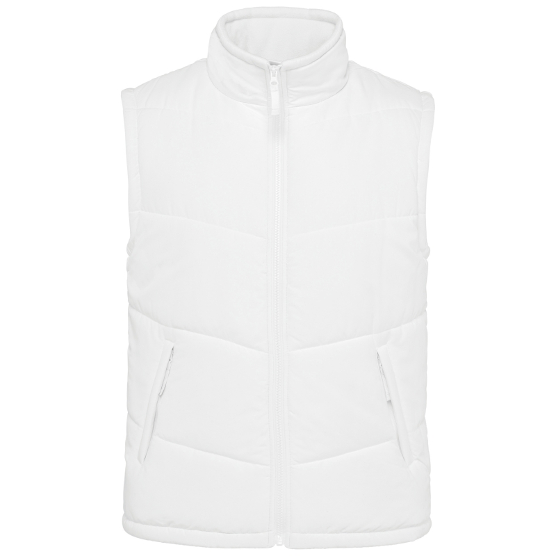 Bodywarmer doublé polaire unisexe