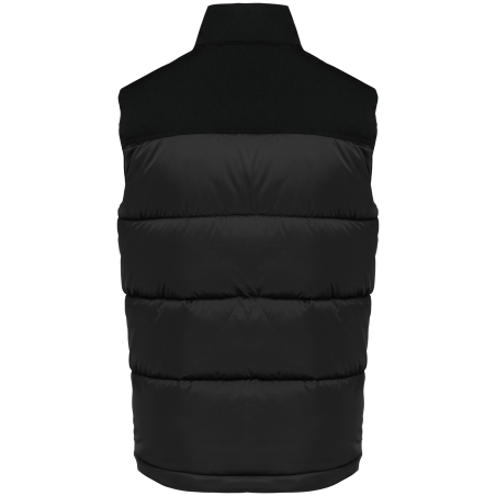 Bodywarmer matelassé bi-ton unisexe