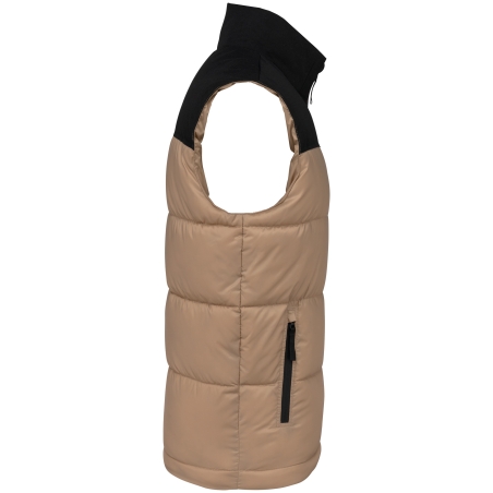 Bodywarmer matelassé bi-ton unisexe