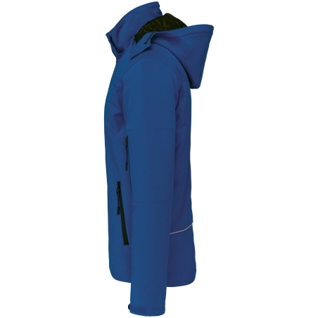 Parka softshell doublée capuche homme