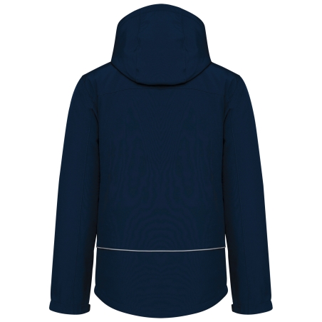 Parka softshell doublée capuche homme