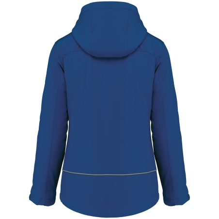 Parka softshell doublée capuche femme