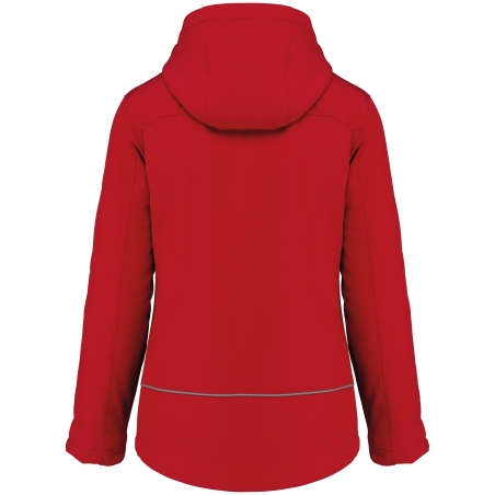 Parka softshell doublée capuche femme