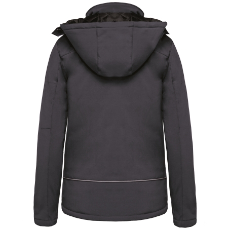 Parka softshell doublée capuche femme