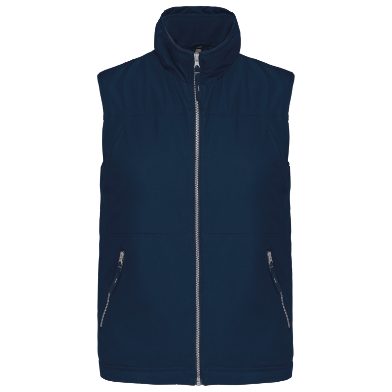 Bodywarmer doublé polaire homme