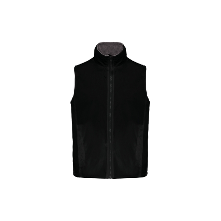 Bodywarmer doublé polaire unisexe