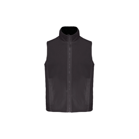 Bodywarmer doublé polaire unisexe