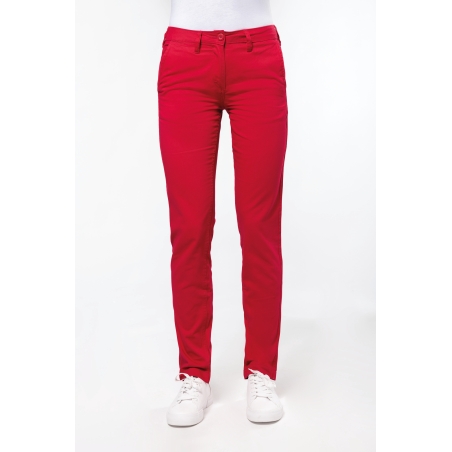 Pantalon chino femme