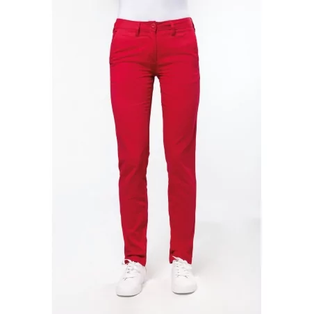 Pantalon chino femme