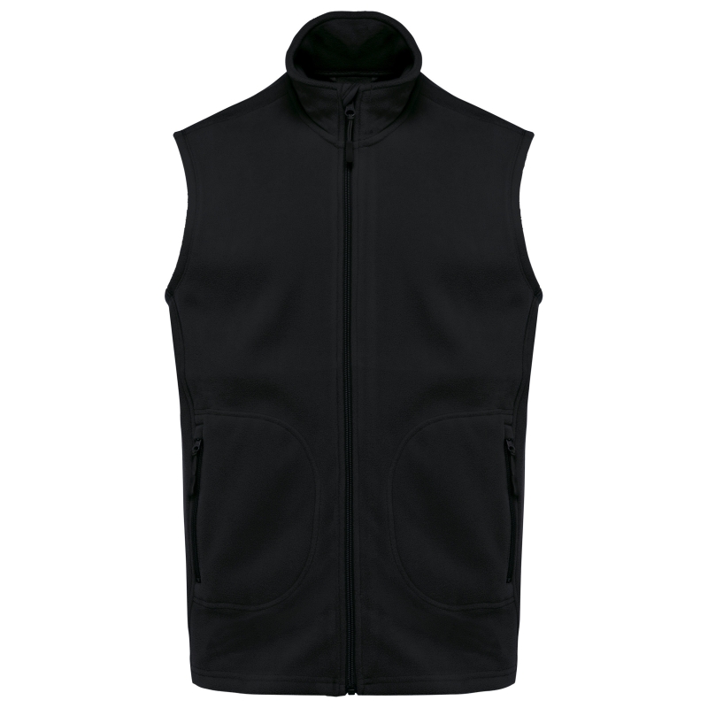 Bodywarmer micropolaire écoresponsable unisexe