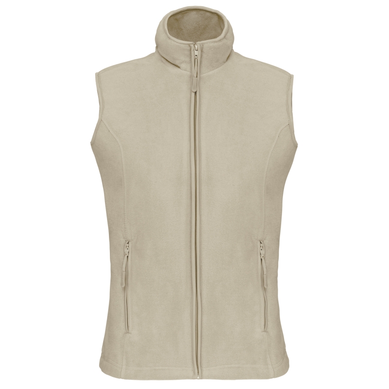 Bodywarmer micropolaire femme