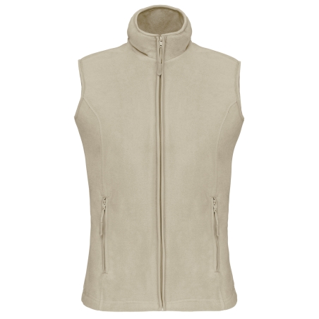 Bodywarmer micropolaire femme