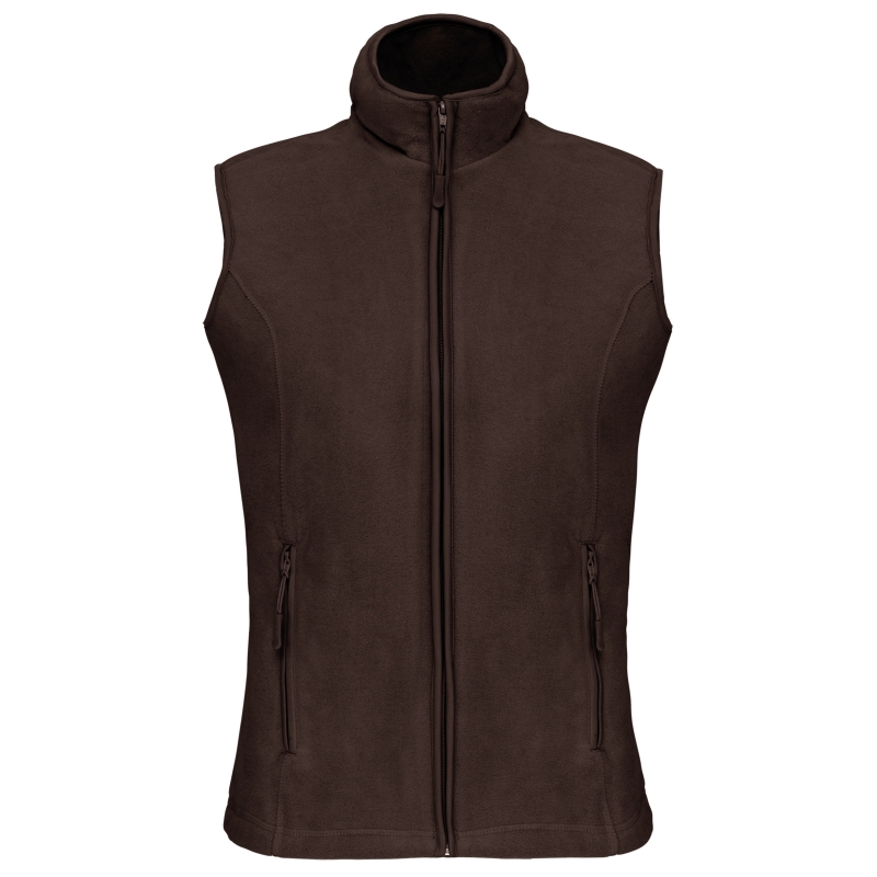 Bodywarmer micropolaire femme