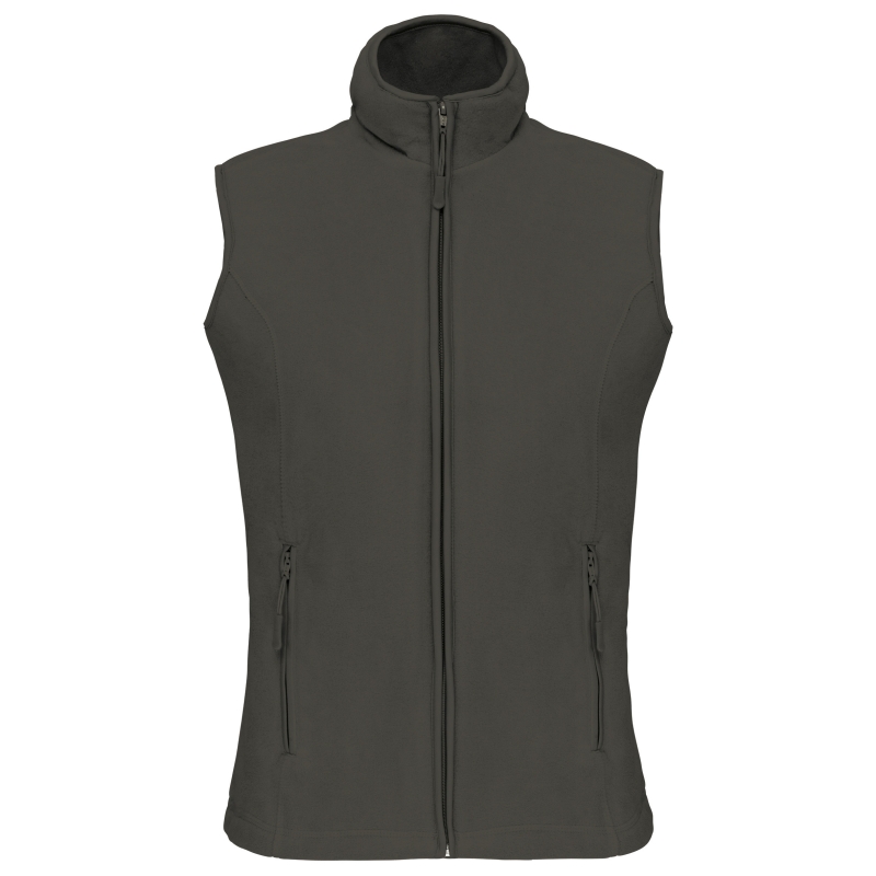 Bodywarmer micropolaire femme