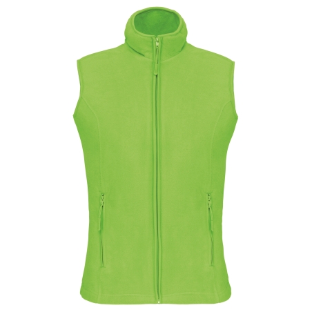 Bodywarmer micropolaire femme