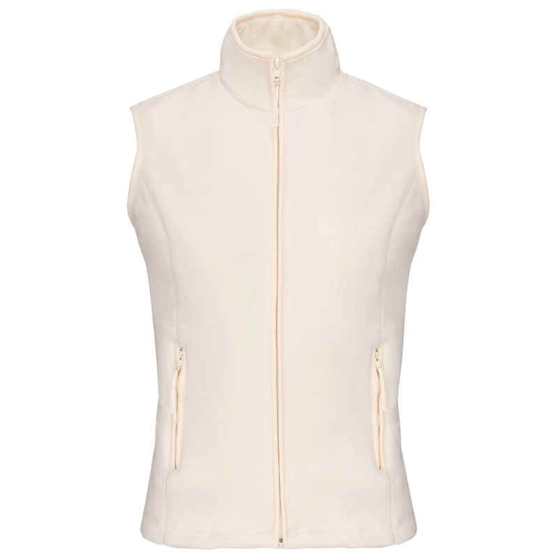 Bodywarmer micropolaire femme