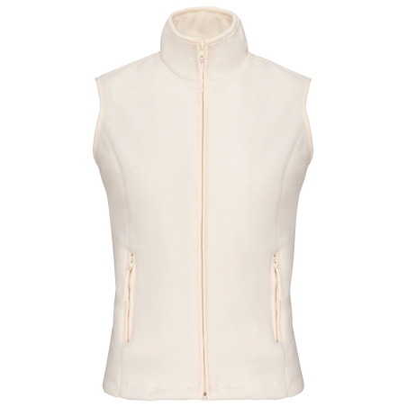 Bodywarmer micropolaire femme