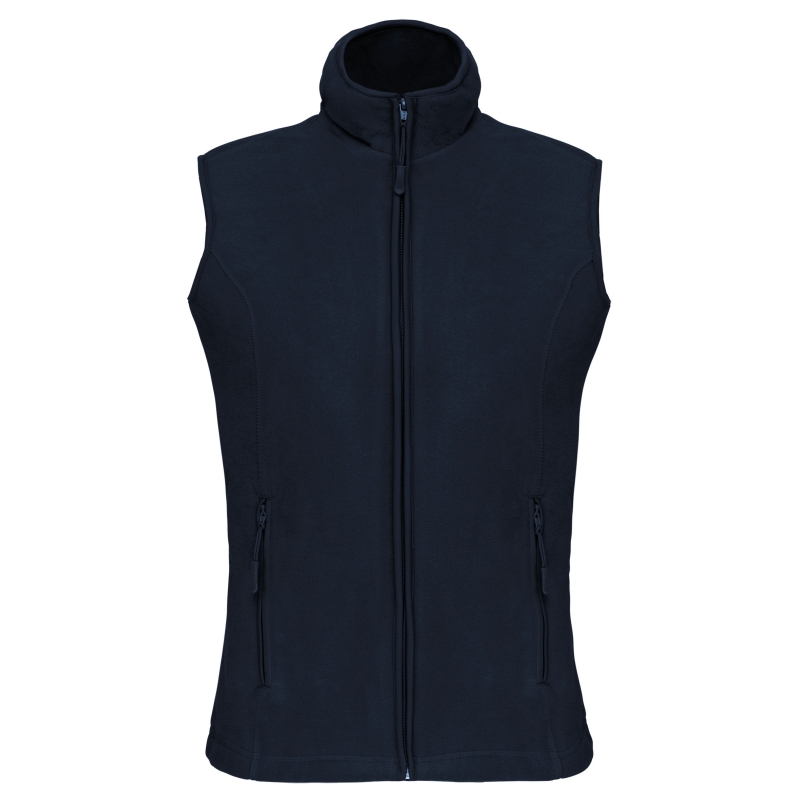 Bodywarmer micropolaire femme