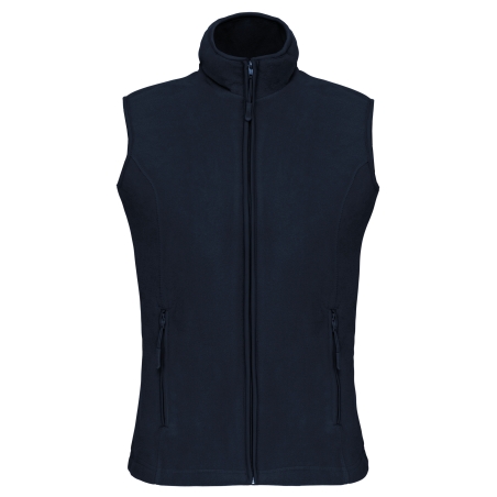 Bodywarmer micropolaire femme