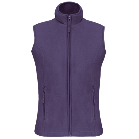 Bodywarmer micropolaire femme