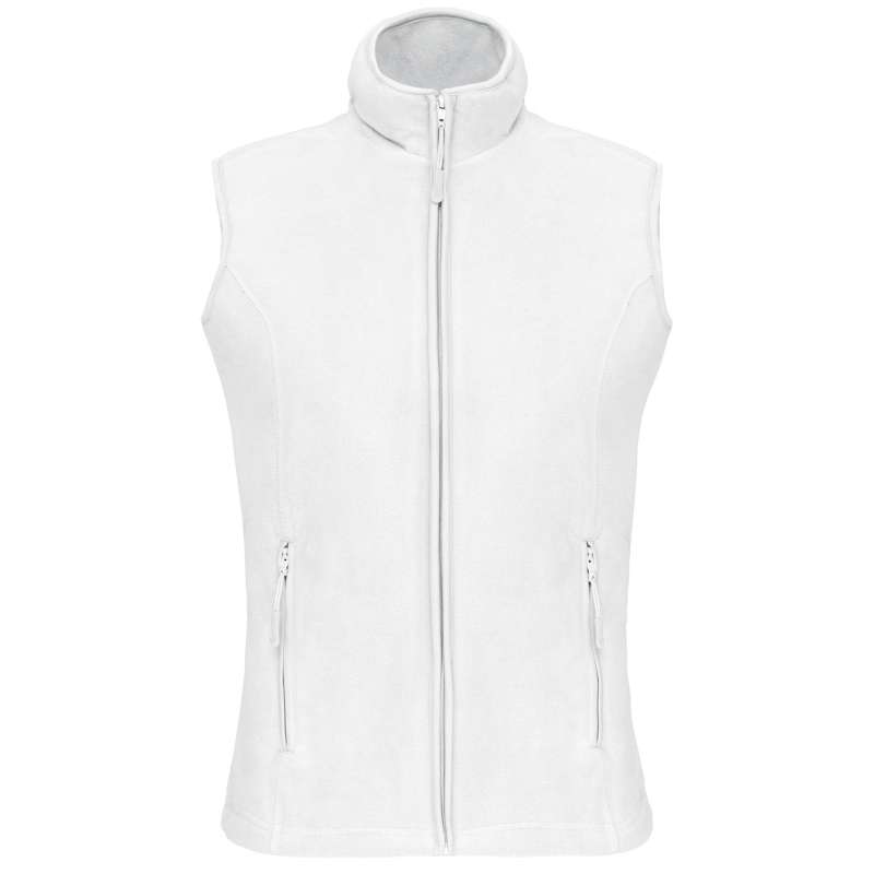 Bodywarmer micropolaire femme