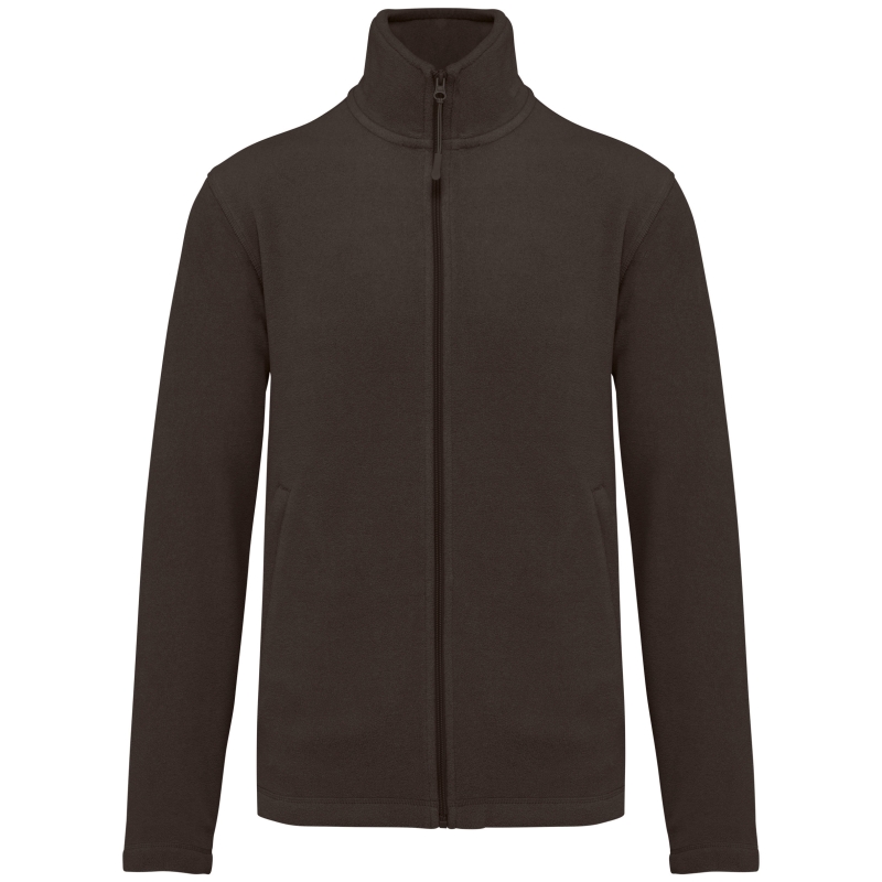 Veste micropolaire zippée homme