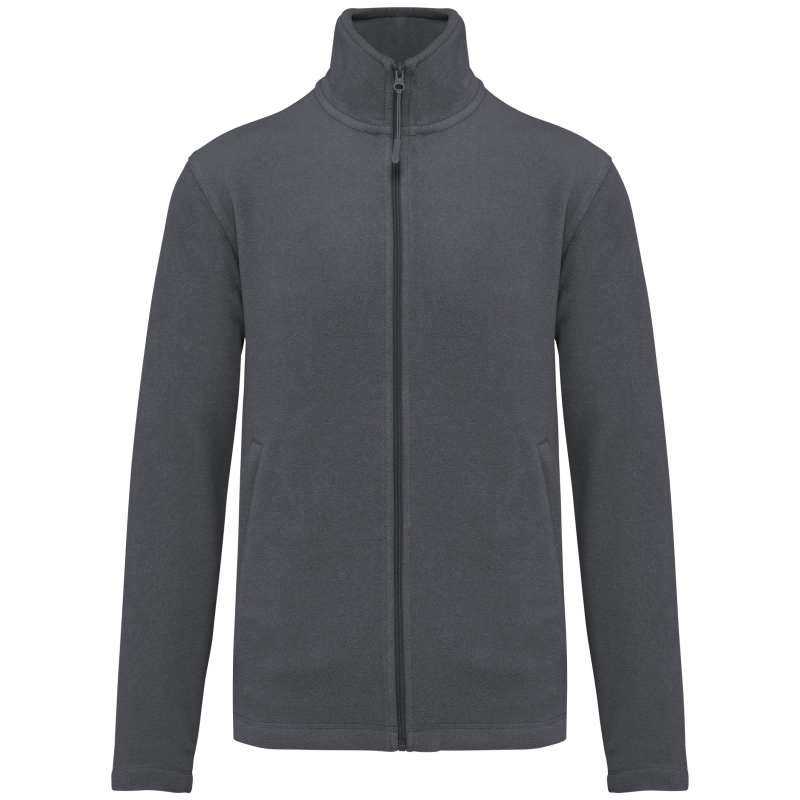 Veste micropolaire zippée homme