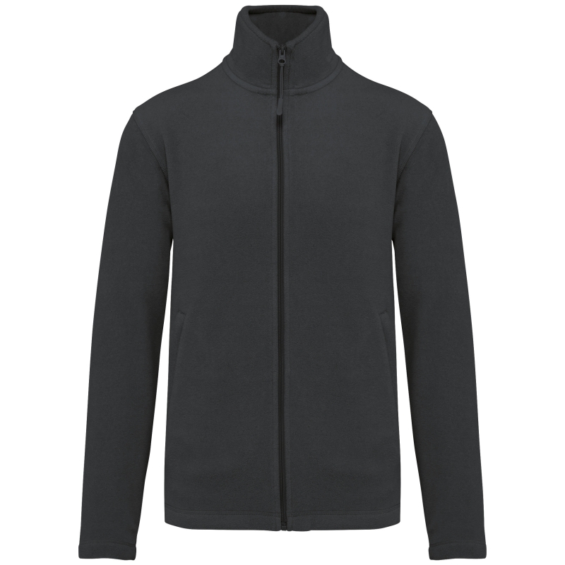 Veste micropolaire zippée homme