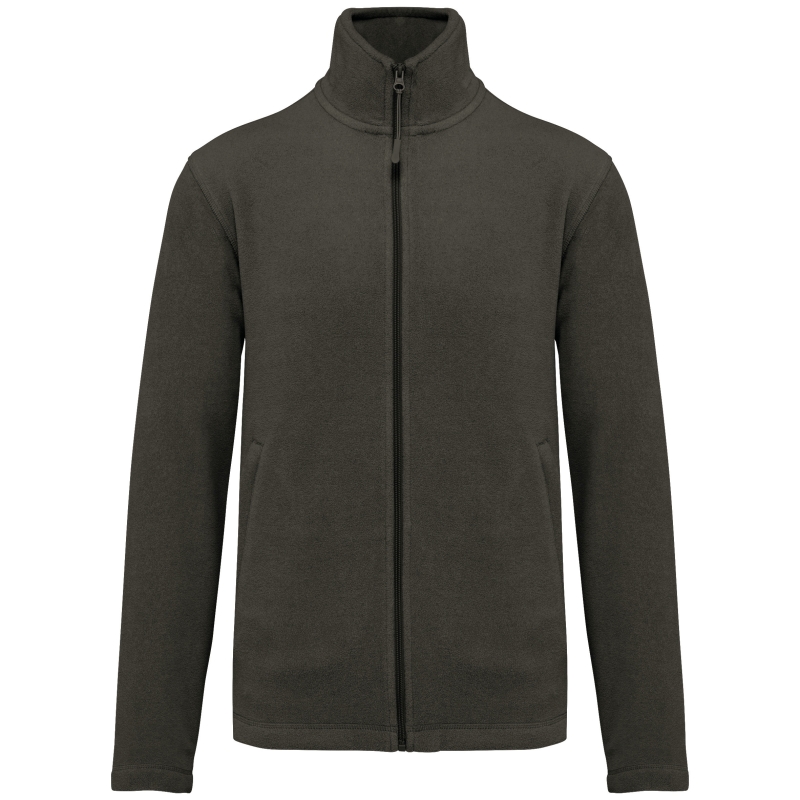 Veste micropolaire zippée homme