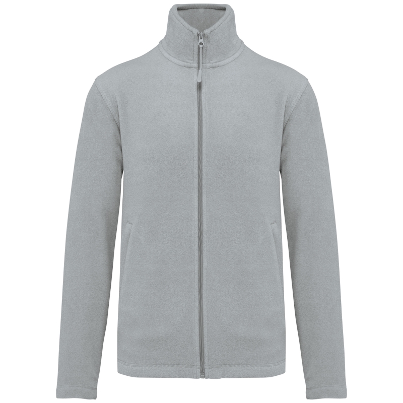 Veste micropolaire zippée homme