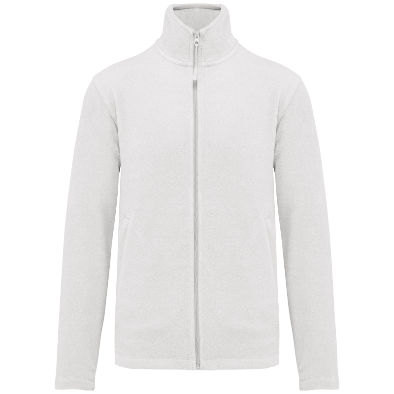 Veste micropolaire zippée homme