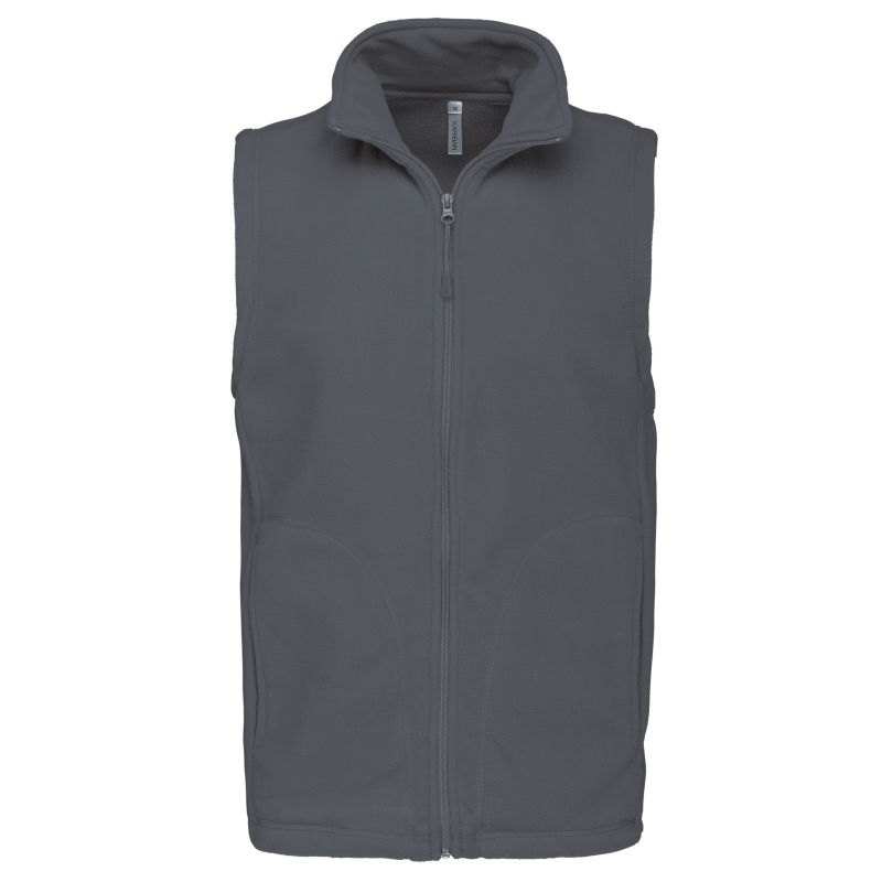 Bodywarmer micropolaire homme