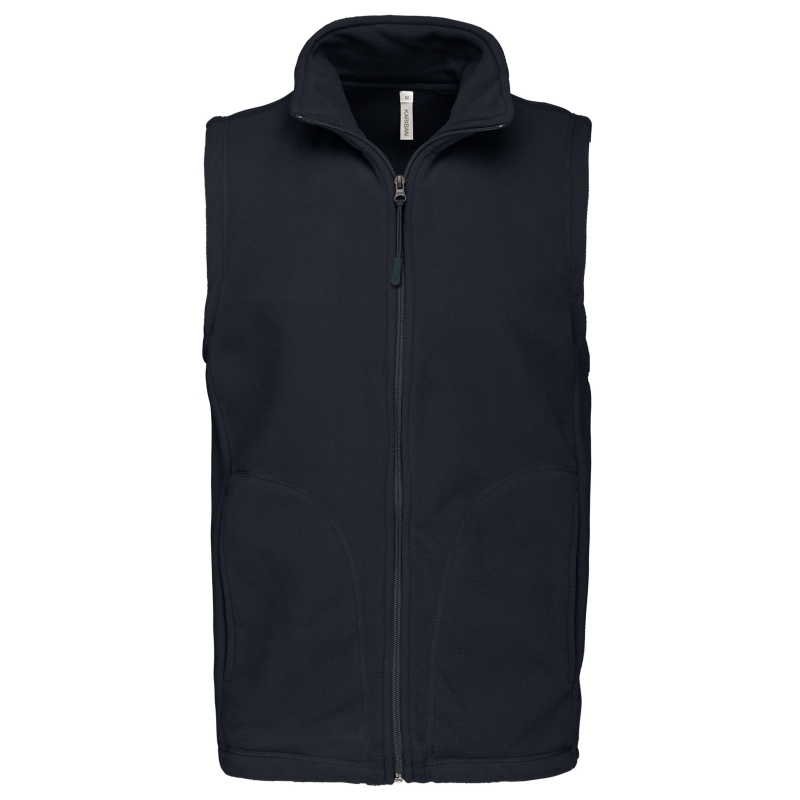 Bodywarmer micropolaire homme