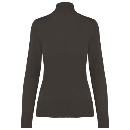 Cardigan zippé femme