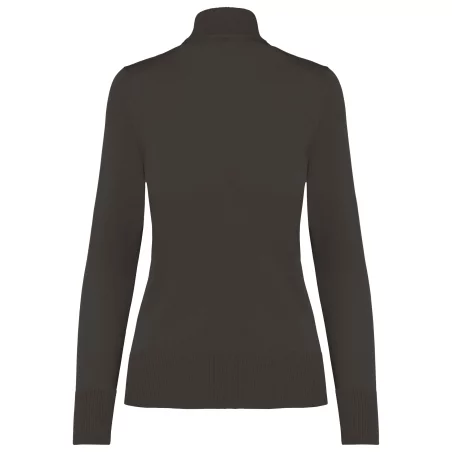 Cardigan zippé femme