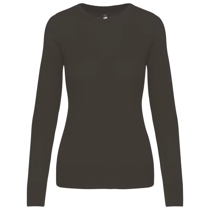 Pull col rond femme