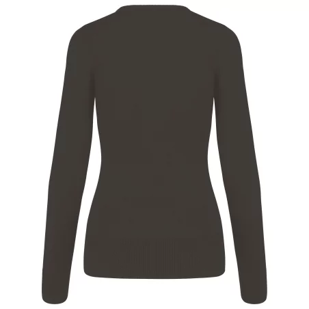 Pull col rond femme