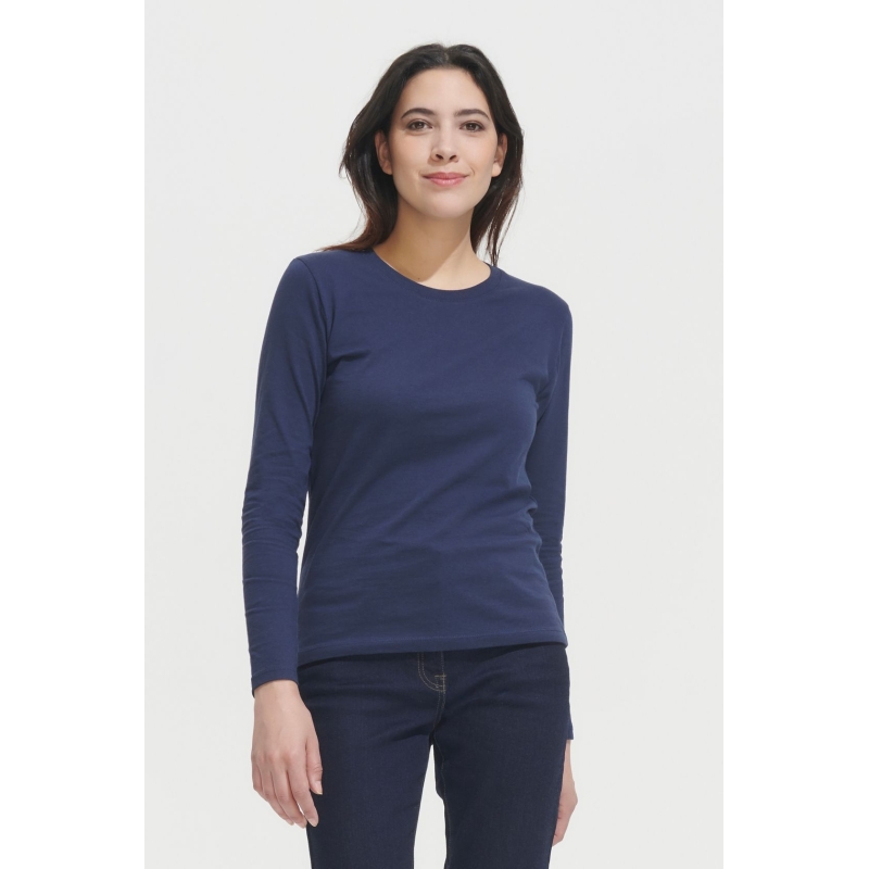 TEE-SHIRT FEMME MANCHES LONGUES