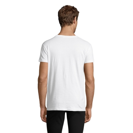 TEE-SHIRT HOMME COL ROND AJUSTÉ