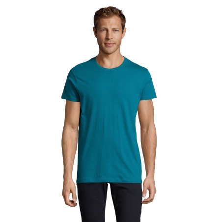 TEE-SHIRT HOMME COL ROND AJUSTÉ