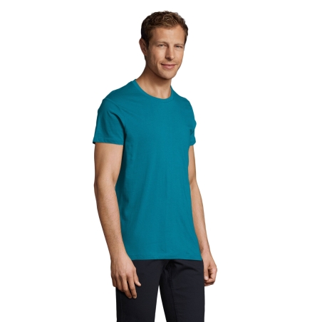 TEE-SHIRT HOMME COL ROND AJUSTÉ